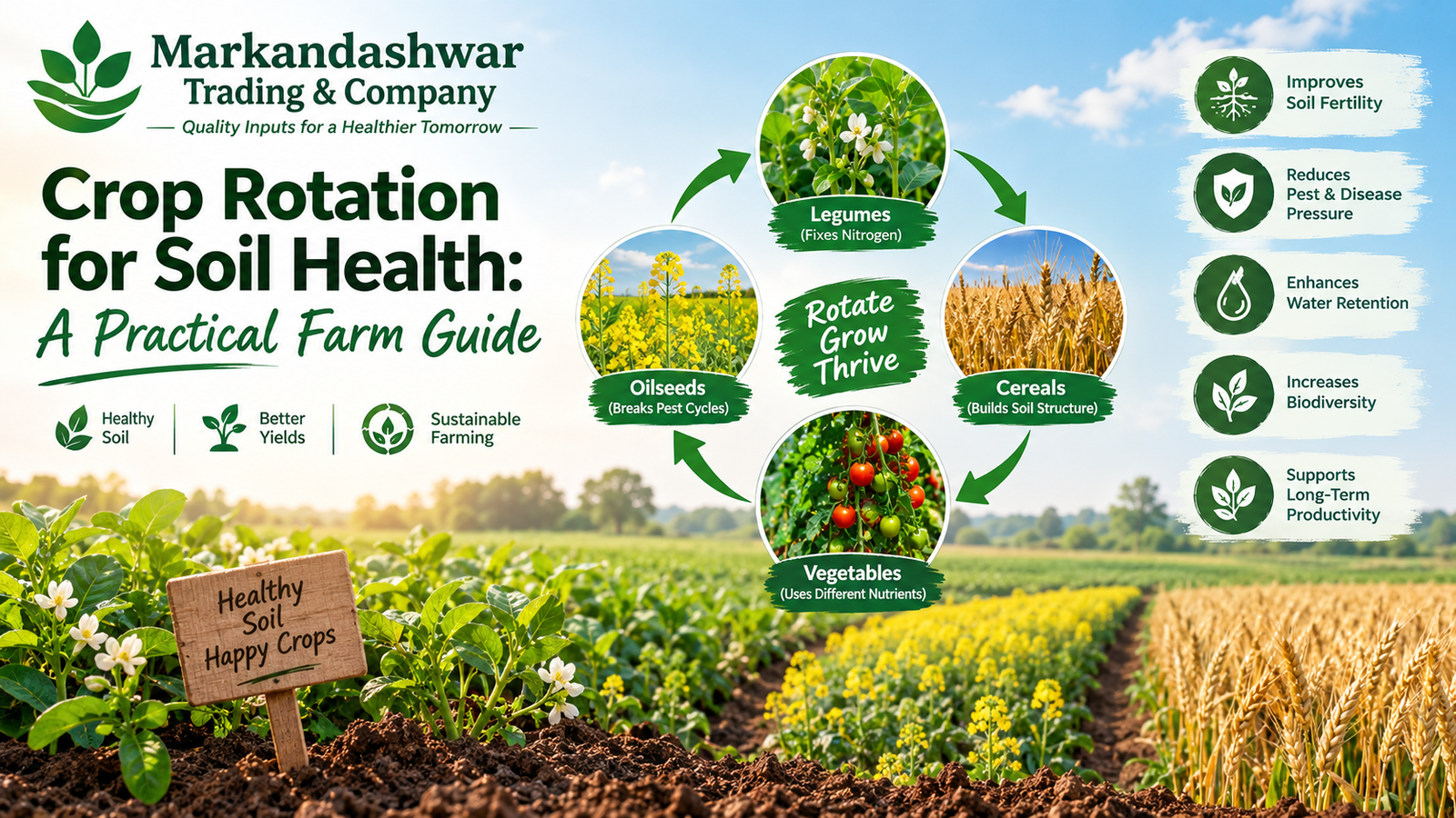 Crop Rotation for Soil Health