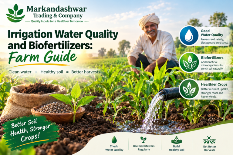 Irrigation Water Quality and Biofertilizers: A Complete Farm Guide