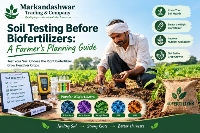 Soil Testing Before Biofertilizers: A Farmer’s Planning Guide